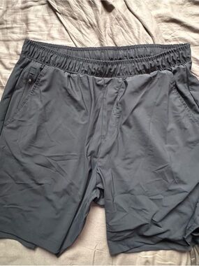 Spyder Athletic Dri-Fit Shorts • Charcoal Gray